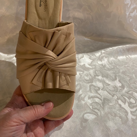Clarks Blush Leather Women's Sandals Size 9M - Picture 5 of 8